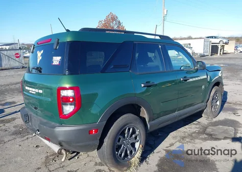 2024 Ford Bronco Sport Big Bend z USA, uszkodzony, nr VIN 3FMCR9B62RRF64766